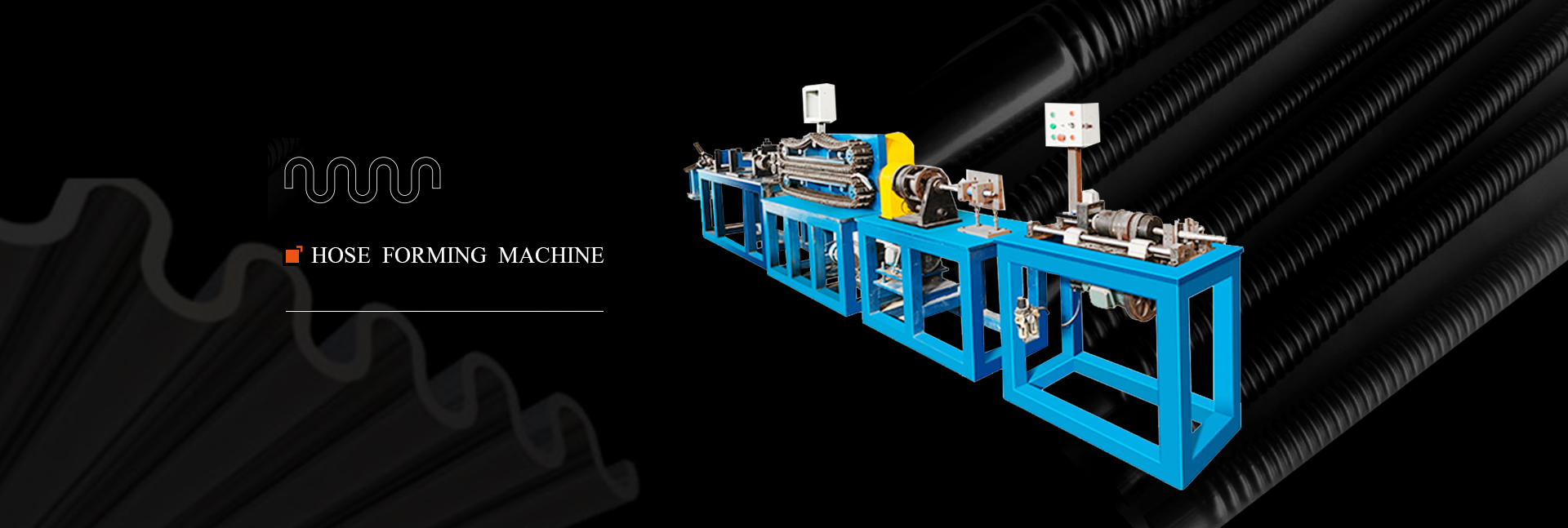 Hose forming machine